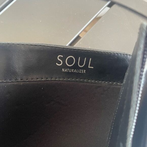 NWT Soul Naturalizer Twinkle Knee High Block Heel Black Women’s Boots Size 6M - Picture 5 of 14